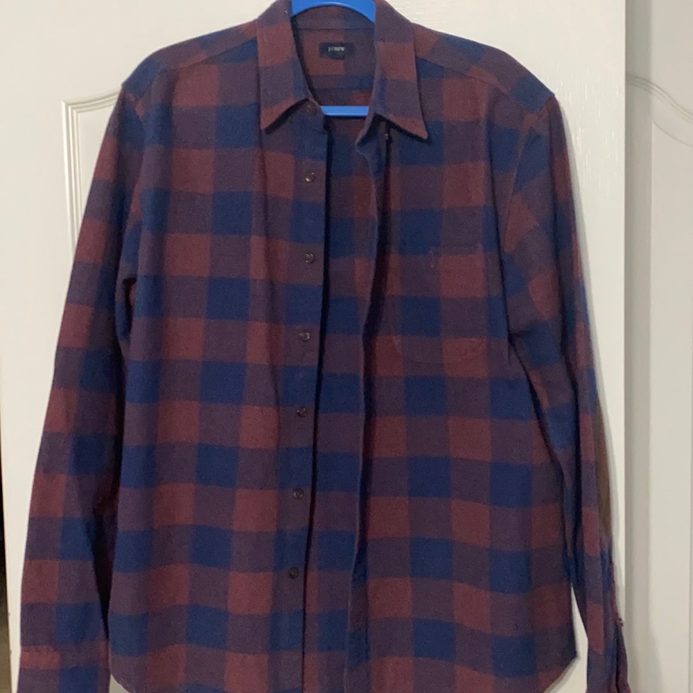 J Crew Patterned Button Down | Large - image 1